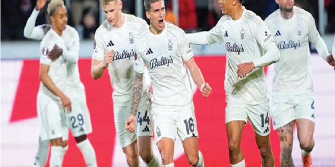 Hasil Liga Europa: Nottingham Forest Pastikan Tiket ke Perempat Final