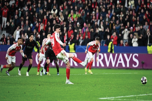 Leverkusen vs Arsenal: Penalti Havertz Kunci Skor 1-1