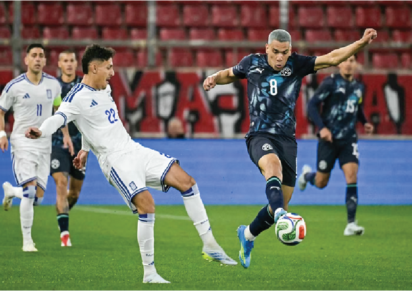 Paraguay Bungkam Yunani di Athena, Gol Spektakuler Diego Gómez Jadi Penentu