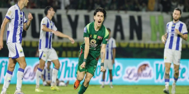 Persebaya Surabaya Gagalkan Kemenangan Persib, Skor Akhir 2-2