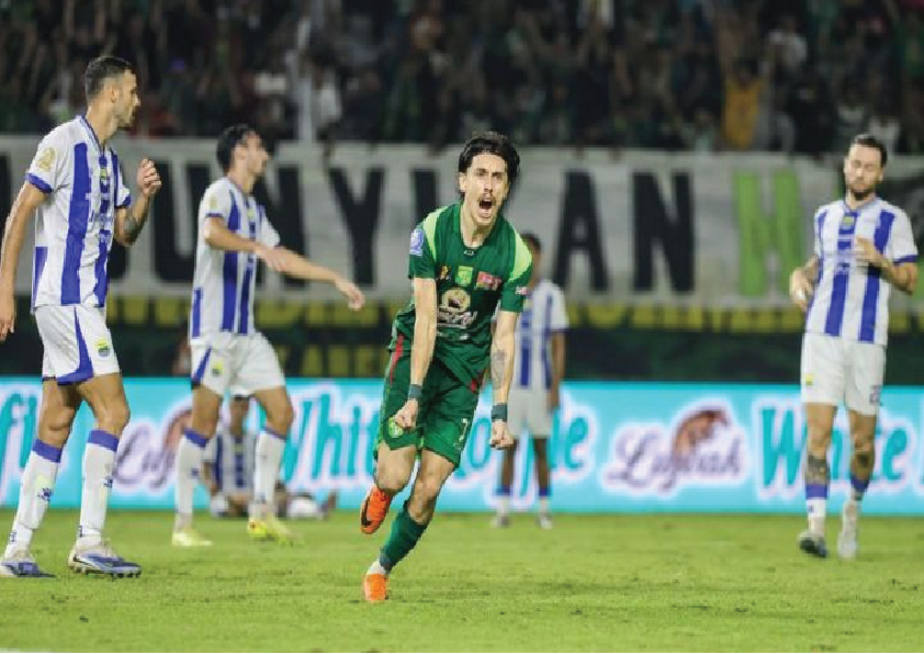 Persebaya Surabaya Gagalkan Kemenangan Persib, Skor Akhir 2-2