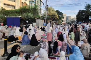 Rayakan Lebaran, Inilah Suasana Salat Id di Kantor PP Muhammadiyah