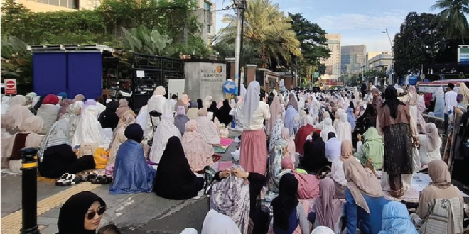Rayakan Lebaran, Inilah Suasana Salat Id di Kantor PP Muhammadiyah