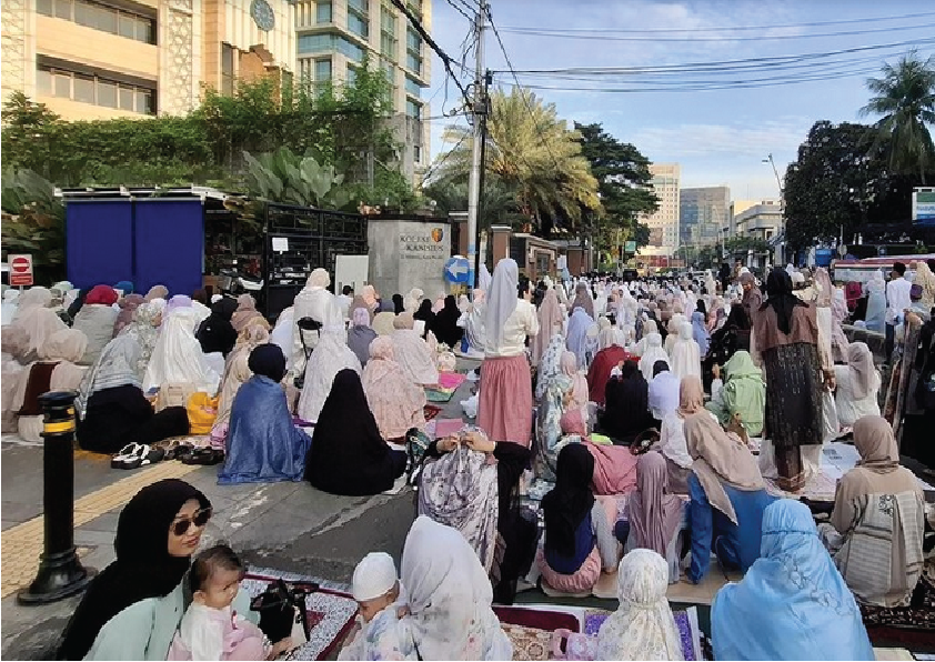 Rayakan Lebaran, Inilah Suasana Salat Id di Kantor PP Muhammadiyah