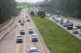 Rekayasa Lalu Lintas Satu Arah di Cikampek Mulai Berlaku