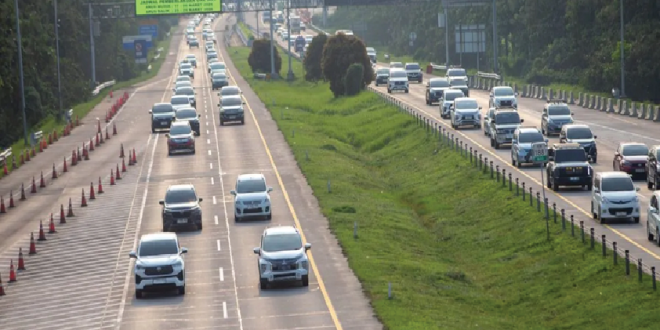 Rekayasa Lalu Lintas Satu Arah di Cikampek Mulai Berlaku