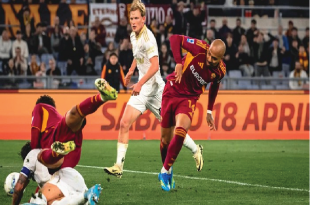 AS Roma vs Pisa: Malen Cetak Hat-trick, Il Lupi Menang 3-0