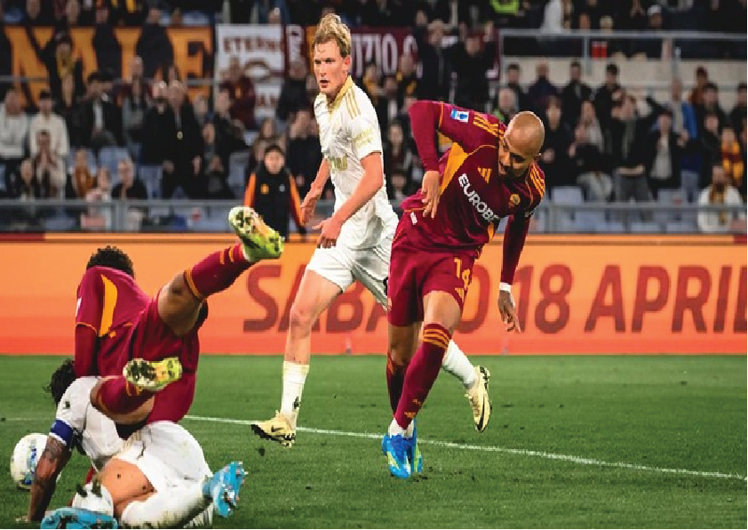 AS Roma vs Pisa: Malen Cetak Hat-trick, Il Lupi Menang 3-0
