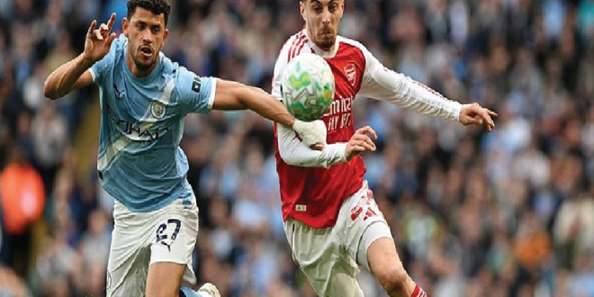 Daftar Lawan Arsenal dan Man City Menjelang Akhir Musim