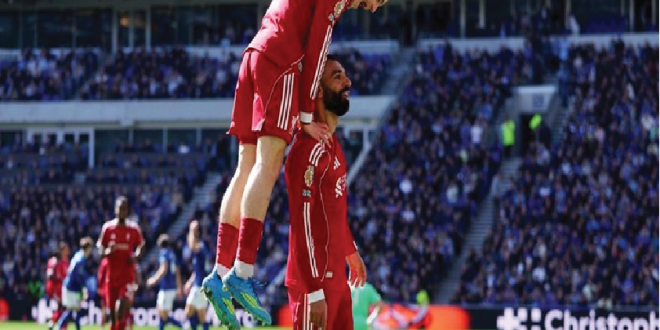 Everton Tertinggal, Liverpool Unggul di Paruh Pertama