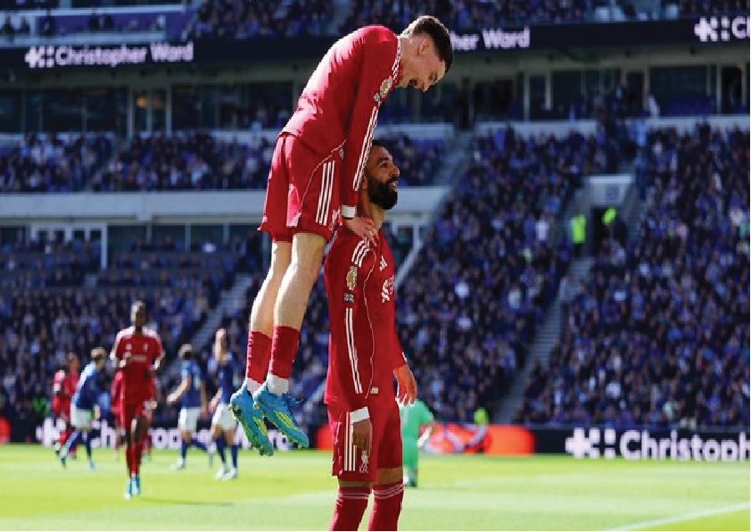 Everton Tertinggal, Liverpool Unggul di Paruh Pertama