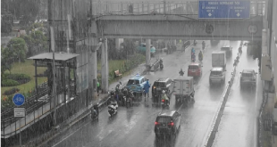 Jakarta Berpotensi Diguyur Hujan Ringan pada Rabu