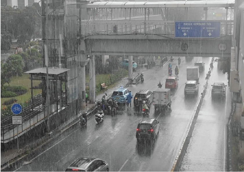 Jakarta Berpotensi Diguyur Hujan Ringan pada Rabu