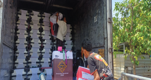 Koper Calon Jemaah Haji (CJH) asal Lamongan Resmi Diberangkatkan Menuju Asrama Haji Surabaya