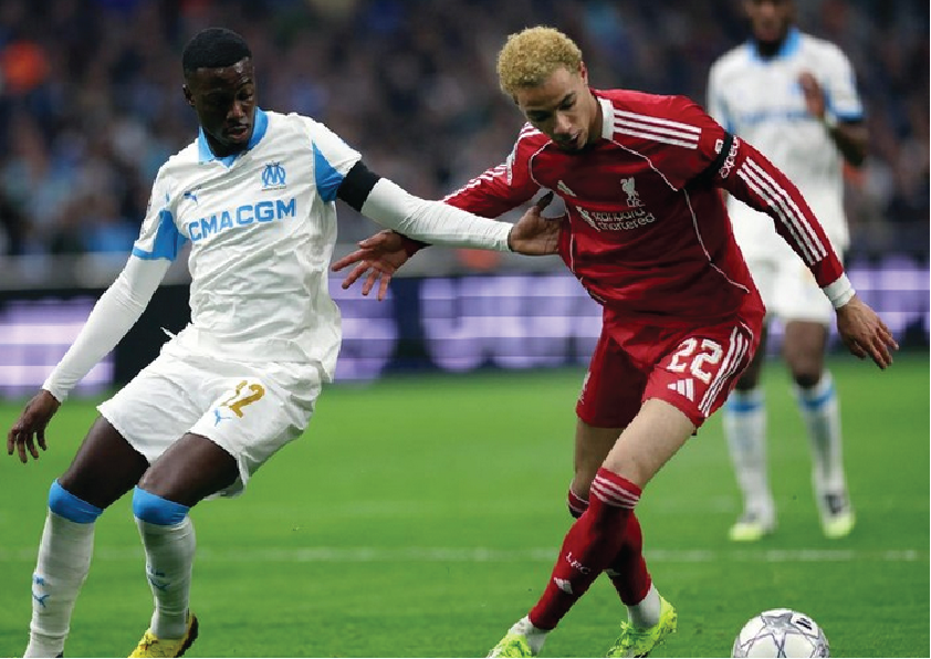 Liga Champions: Liverpool Kuasai Pertandingan Lawan Klub Prancis