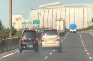 Sopir Livina Berniat Laporkan Sopir Innova Usai Senggolan di Tol Kemayoran