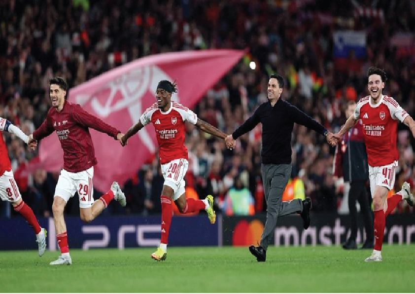 Arteta dan Arsenal Kian Perkasa di Liga Champions