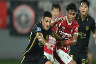 Bali United Takluk 2-3 dari Borneo FC, Pesut Etam Terus Tempel Persib