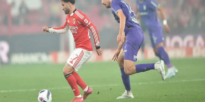 Benfica Ditahan Imbang 2-2 oleh SC Braga di Da Luz