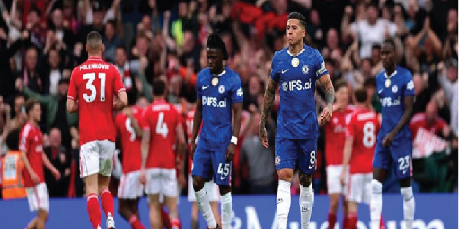 Chelsea vs Nottingham Forest: The Blues Takluk 1-3