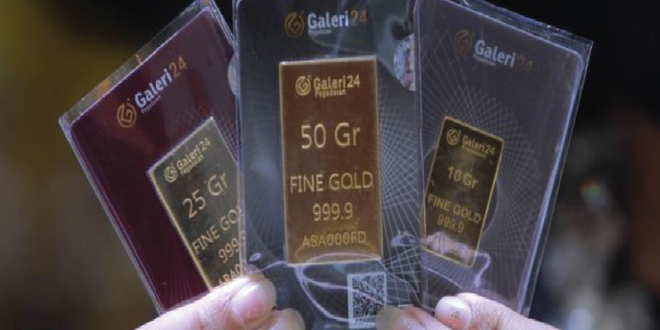 Harga Emas Galeri 24, UBS, Antam, dan Antam Retro Hari Ini Kompak Melonjak
