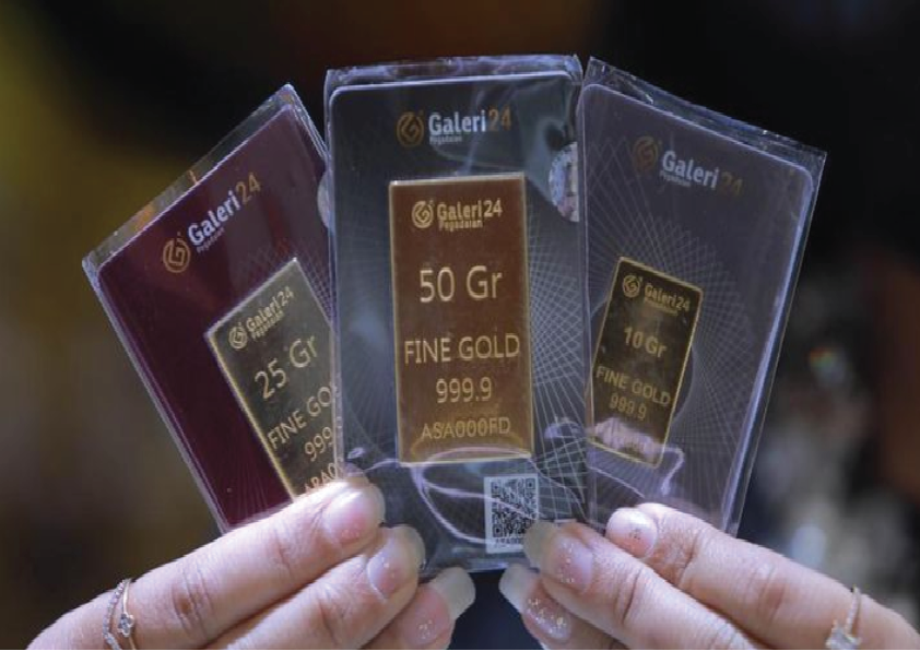 Harga Emas Galeri 24, UBS, Antam, dan Antam Retro Hari Ini Kompak Melonjak