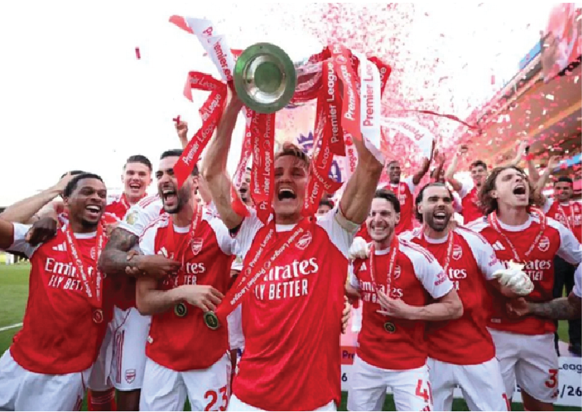 Klasemen Akhir Liga Inggris: Arsenal Angkat Trofi, West Ham Terdegradasi