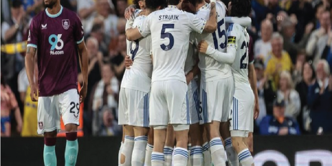 Leeds Bungkam Burnley 3-1, Makin Aman dari Zona Degradasi