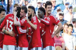 MU Libas Brighton 3-0: Bruno Cetak Rekor Assist