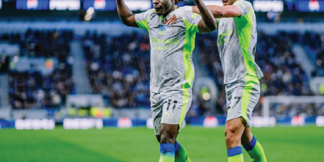 Manchester City Ditahan Everton 3-3