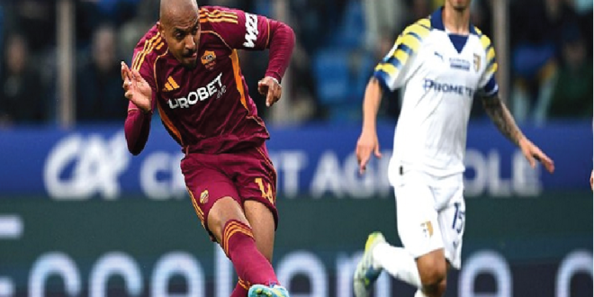Parma vs Roma: Drama Berakhir, Penalti Malen di Injury Time Antar I Lupi Menang