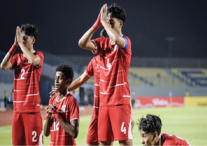 Piala Asia U-17: Gol Dianulir, Garuda Muda Tumbangkan China 1-0