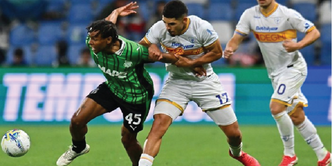 Sassuolo vs Lecce: Tanpa Jay Idzes, I Neroverdi Takluk 2-3