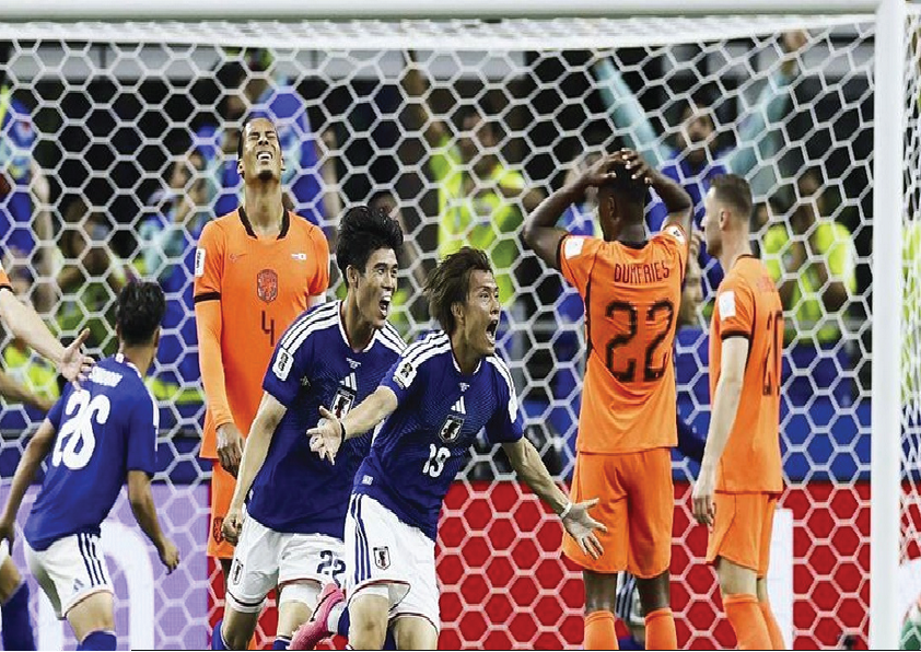 Belanda vs Jepang: Samurai Biru Selamat dari Kekalahan