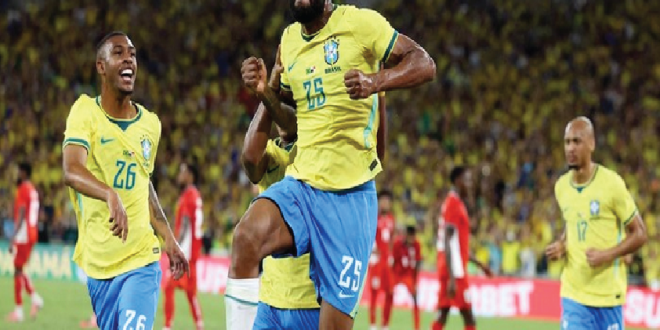 Brasil Libas Panama 6-2, Casemiro Cs Menggila