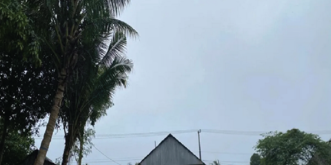 Cuaca Kepri Hari Ini: Hujan Merata Sejak Pagi