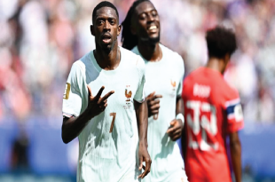 Dembele Cetak Hat-trick, Masuk Klub Eksklusif Prancis