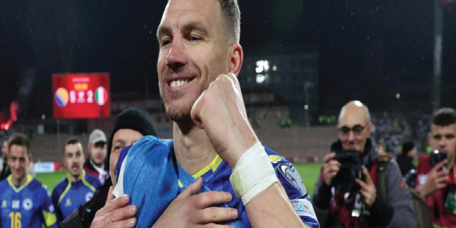Edin Džeko tak menyangka masih bisa tampil di Piala Dunia pada usia 40 tahun