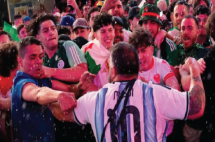 Fans Argentina vs Aljazair Ricuh Jelang Laga Piala Dunia