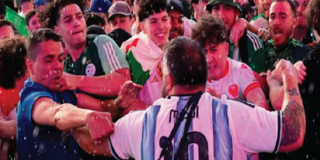 Fans Argentina vs Aljazair Ricuh Jelang Laga Piala Dunia