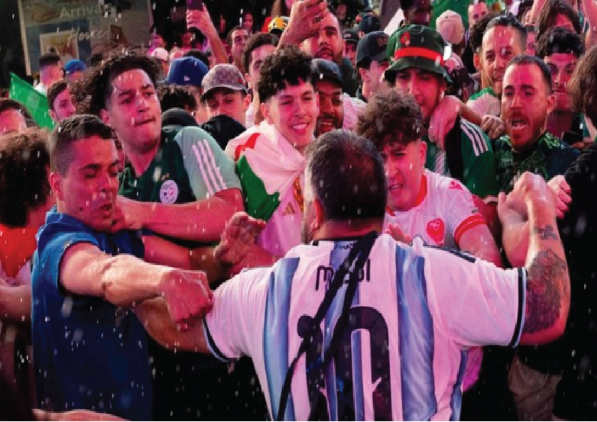 Fans Argentina vs Aljazair Ricuh Jelang Laga Piala Dunia