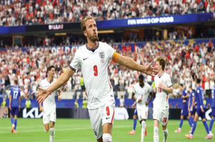 Inggris Bungkam Kroasia 4-2, Harry Kane Cetak Brace