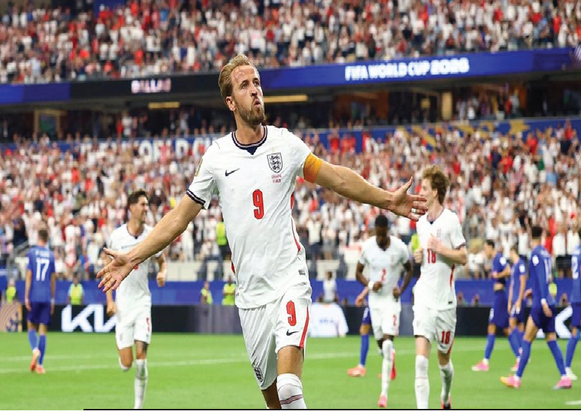 Inggris Bungkam Kroasia 4-2, Harry Kane Cetak Brace