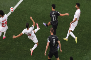 Iran vs Selandia Baru: Babak Pertama Berakhir 1-1