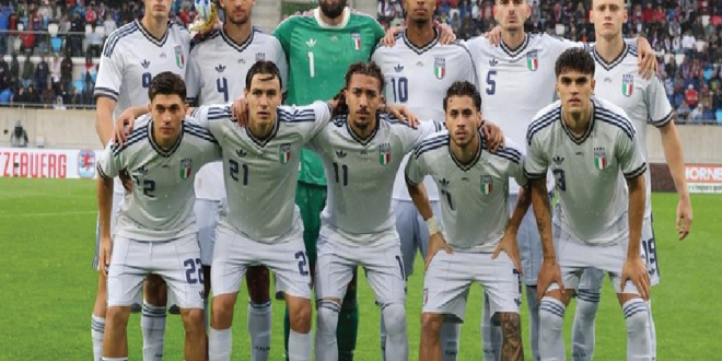 Italia Bungkam Luksemburg 1-0: Gol Pio Esposito Jadi Penentu