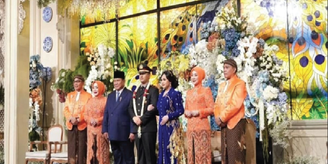 Prabowo Hadir di Resepsi Pernikahan Anak Ketua KPK, Momen Dibagikan Lewat IG Story