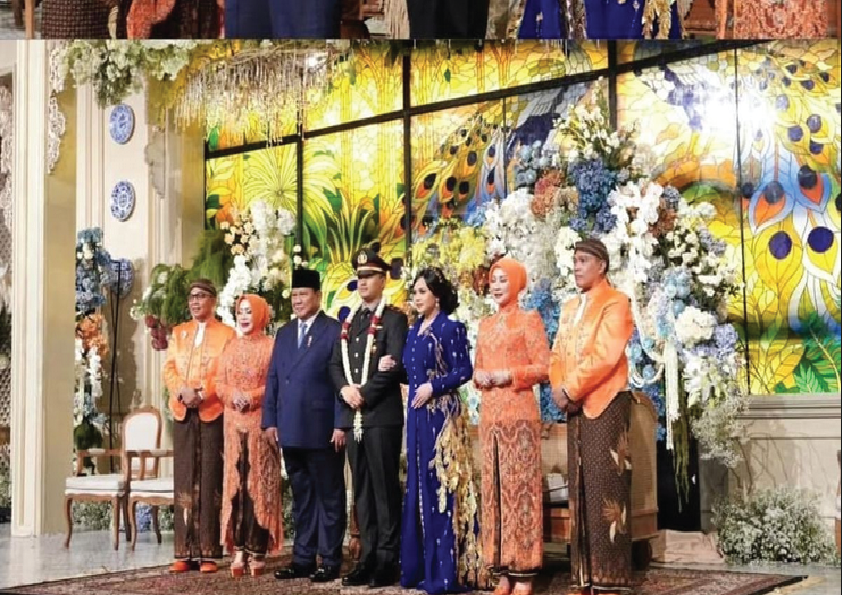 Prabowo Hadir di Resepsi Pernikahan Anak Ketua KPK, Momen Dibagikan Lewat IG Story