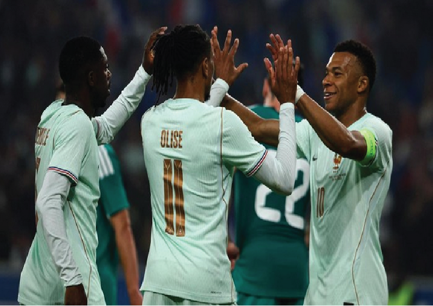 Prancis vs Irlandia Utara: Olise Cetak Hat-trick, Les Bleus Raih Kemenangan 3-1