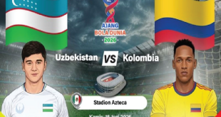 Pratinjau Uzbekistan vs Kolombia: Debutan Tantang Pengalaman