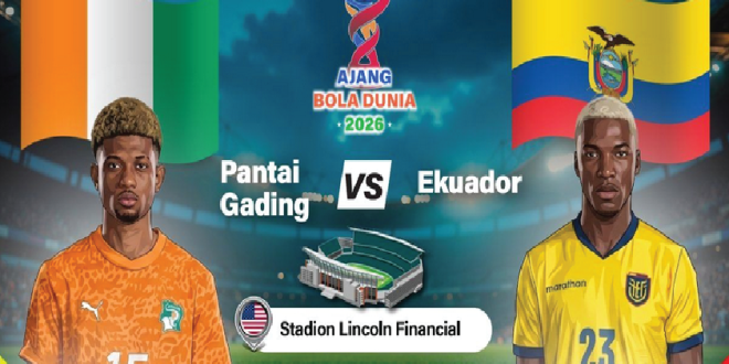 Prediksi Laga Pantai Gading vs Ekuador dan Susunan Pemain
